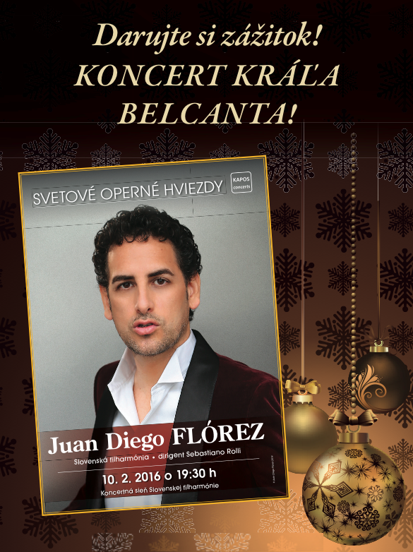 Juan Diego Flórez - Juan Diego Florez - concert krala bel canto